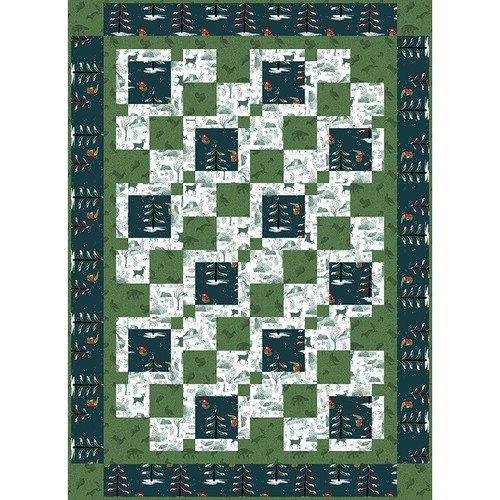 Chic Pre Cuts Magic Quilt Kit Exceptional Quality